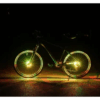 waterproof usb rechargeable led bike wheel lights (7 led, 9 colors)