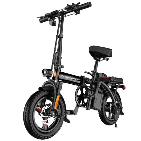 Playa eBikes Eco 350W Folding eBike – left side view