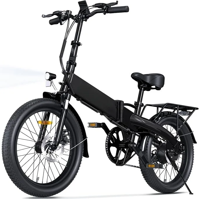 Playa eBikes Elite 750W Folding eBike – black